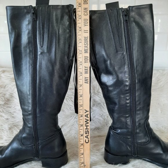 Vintage Brown Couture Women's Black Tassel Boot - Picture 6 of 8